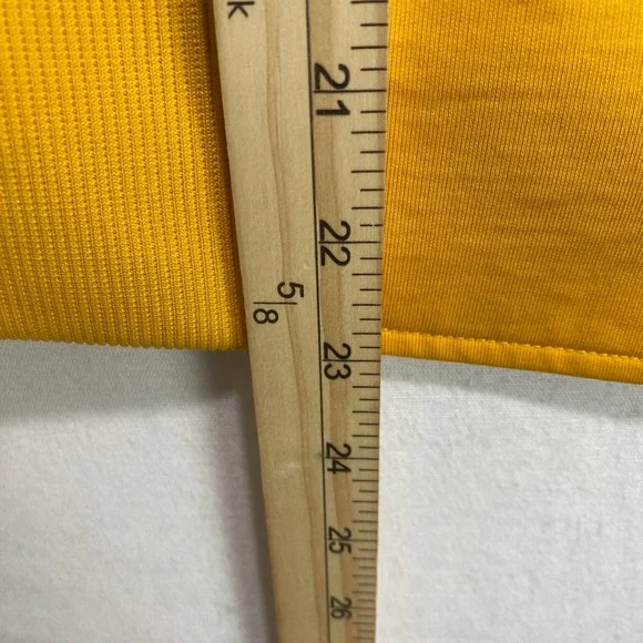 Coogi Couture Womens Military Patch Zip Up Hoodie Yellow Large C121510 - Picture 8 of 12